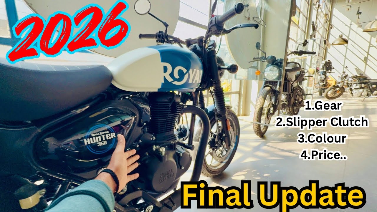📌Hunter 350 Final Update 2026 All in One ☝️ || Latest All update Hunter 350 Rebel Blue 