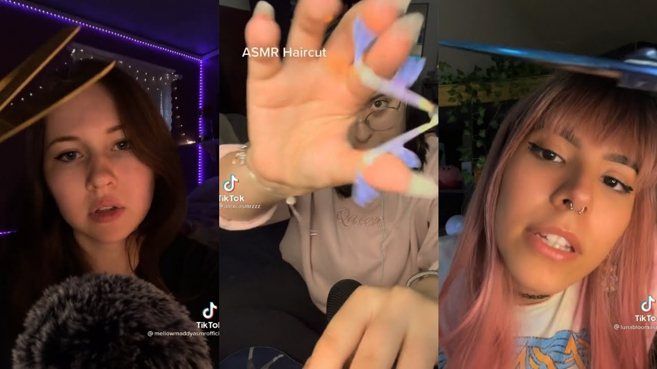 15 minute of super tingly haircut ASMR | TikTok compilation