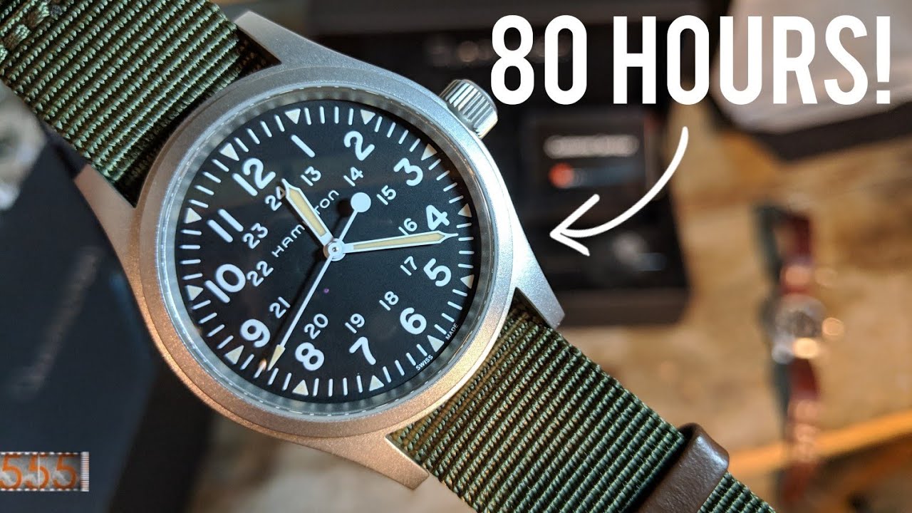 Эксклюзивные механические часы Hamilton x Uncrate Khaki Field H50: распаковка | 555 Gear