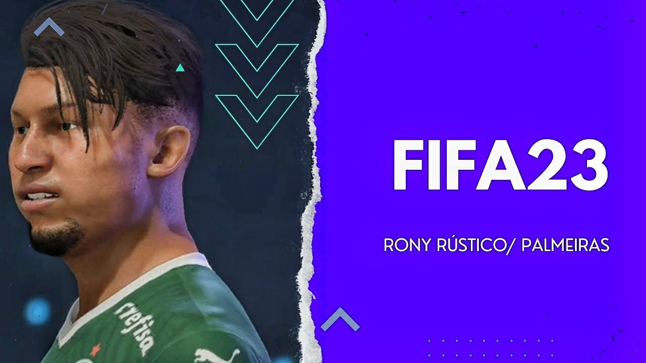 RONY RÚSTICO FIFA 23 PALMEIRAS TUTORIAL  CREATION PRO CLUBS