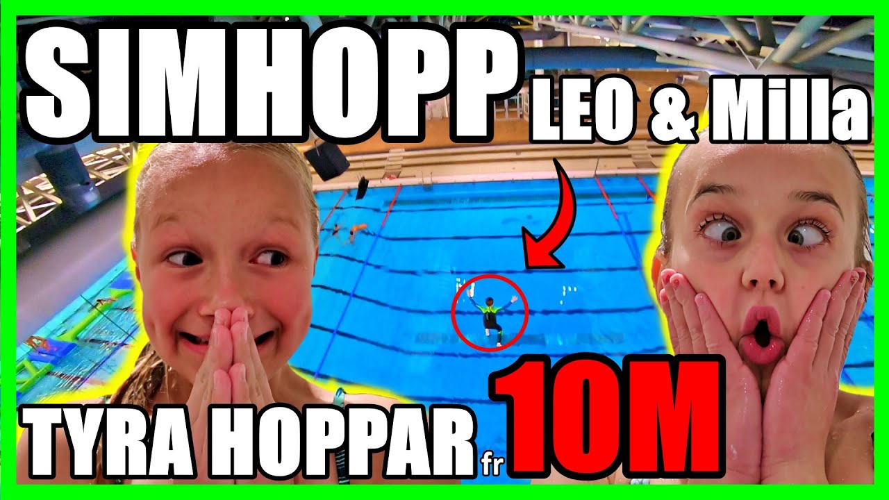 SIMHOPP MED LEO MILLA & TYRA HOPPAR FR&Aring;N 10M
