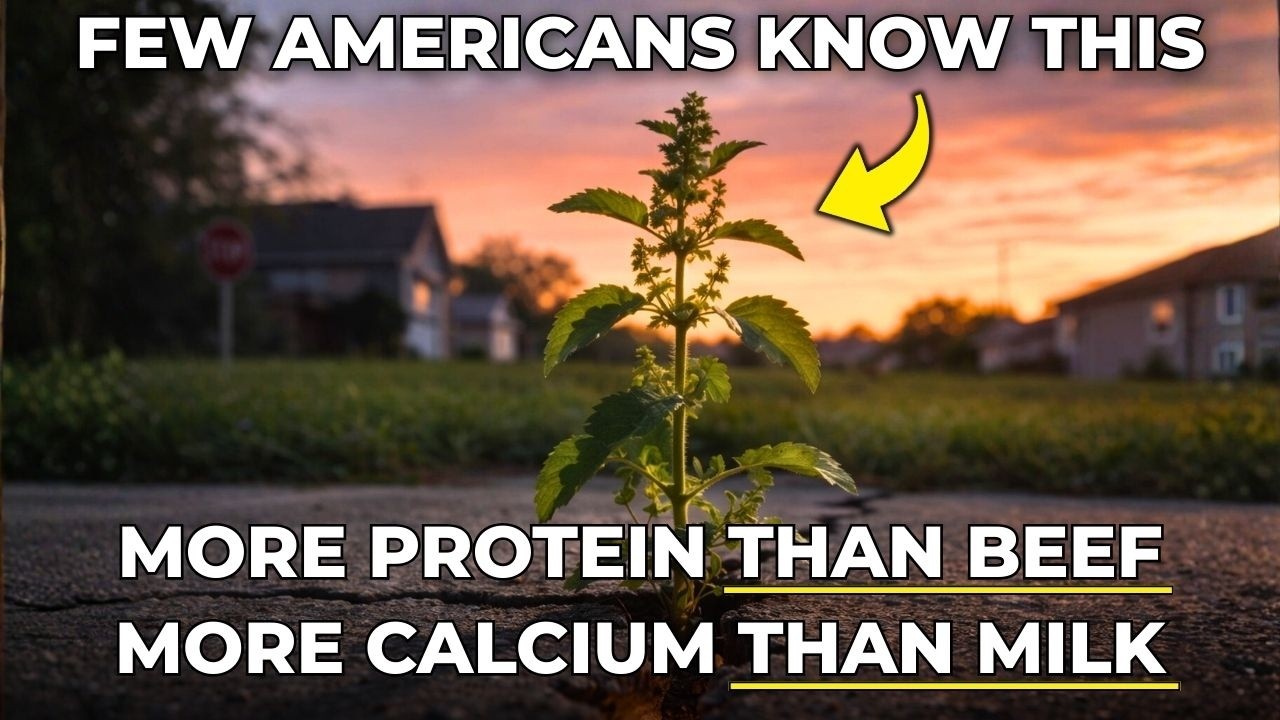 Better Than Beef, Spinach, Milk combined! Why Did They Try to Erase The Most Nutritious Plant?