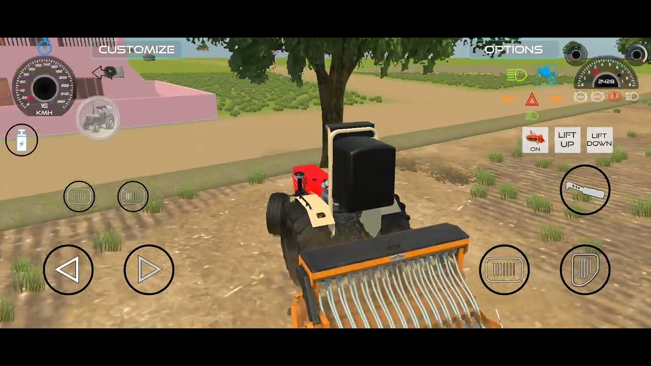 Game video 😃🫢 || tractor game || #trending #viral #gaming #video 
