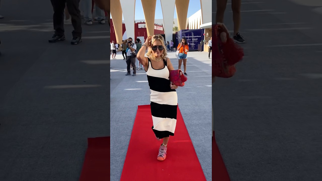 Red carpet at El Gouna Film Festival😍🟥 #redcarpetboy @ElGounaFilmFestival