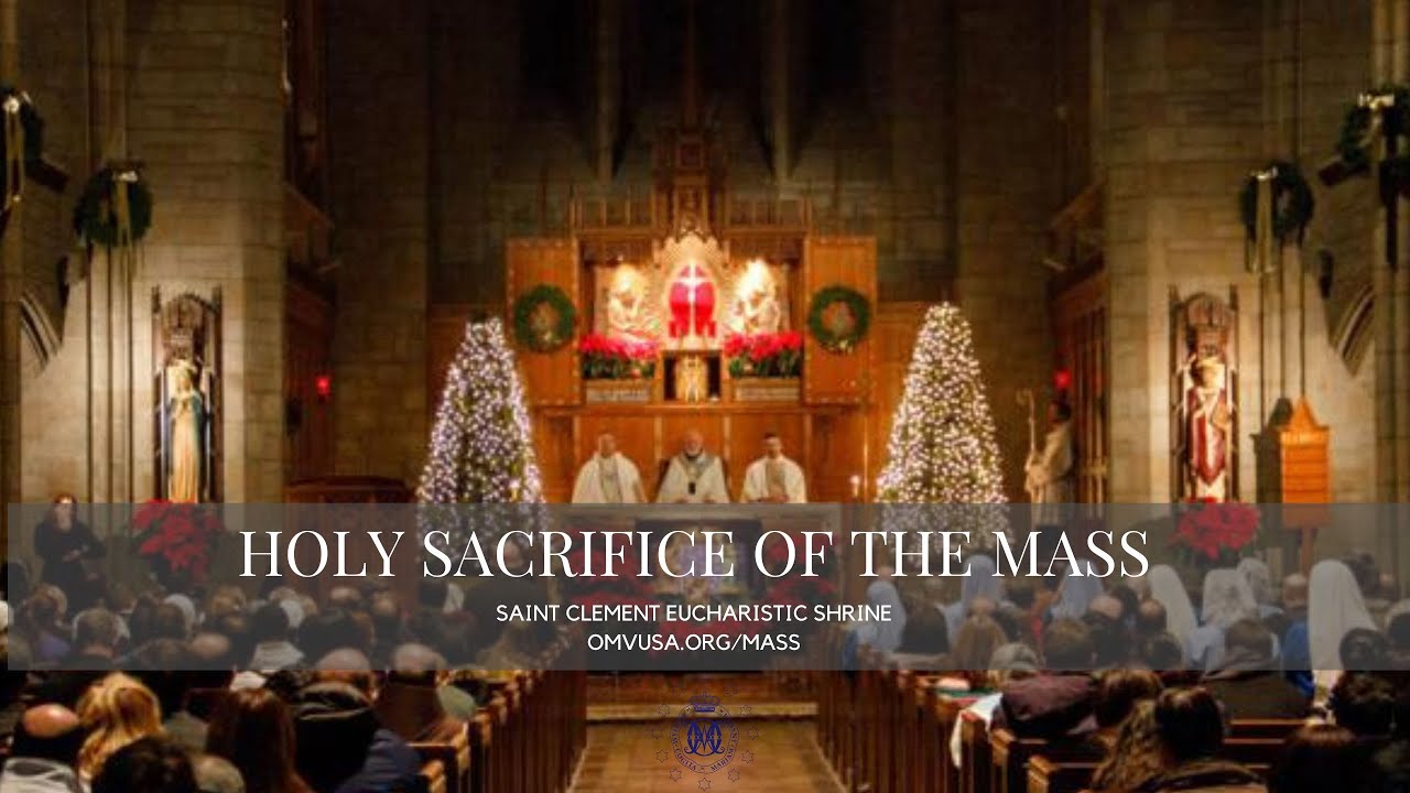 Holy Sacrifice of the Mass (Monday, January 5, 2026)