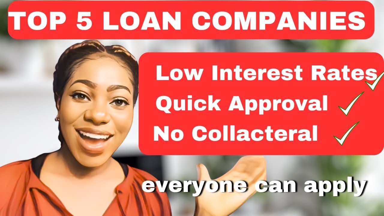 MY TOP LOAN COMPANIES WITH LOW INTEREST RATE% WITHOUT COLLATERAL IN NIGERIA 🇳🇬