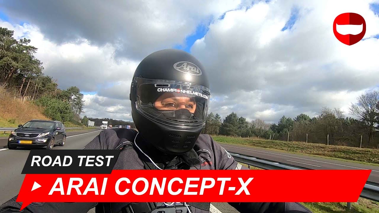 Arai Concept-X Шлем Дорожный Тест - ChampionHelmets.com