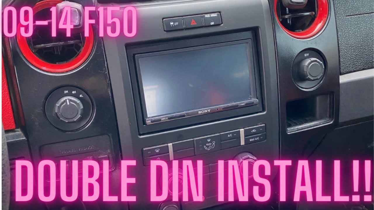 Double Din Head Unit Upgrade For The 09-14 F150!!