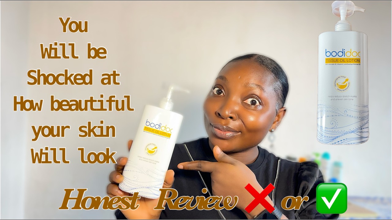 Bodidoc Tissue Oil Body Lotion Review