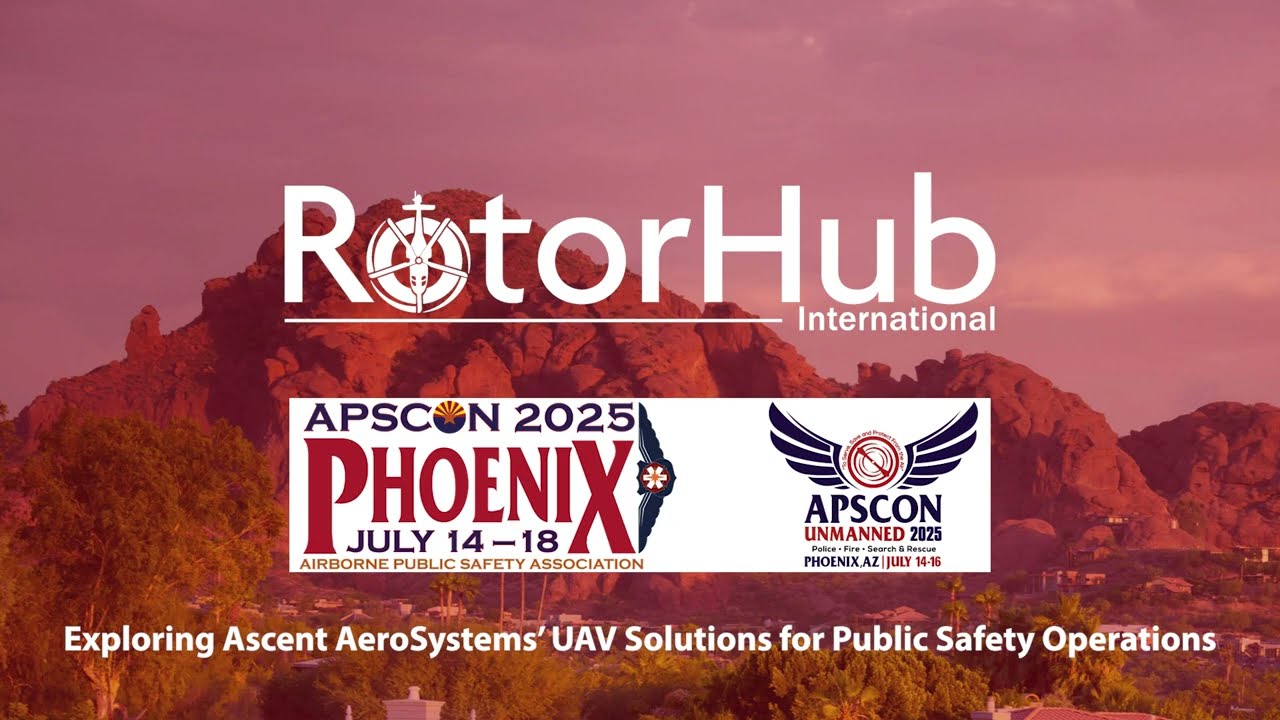 Ascent Aerosystems at APSCON 2025: UAV Solutions for Public Safety Operations