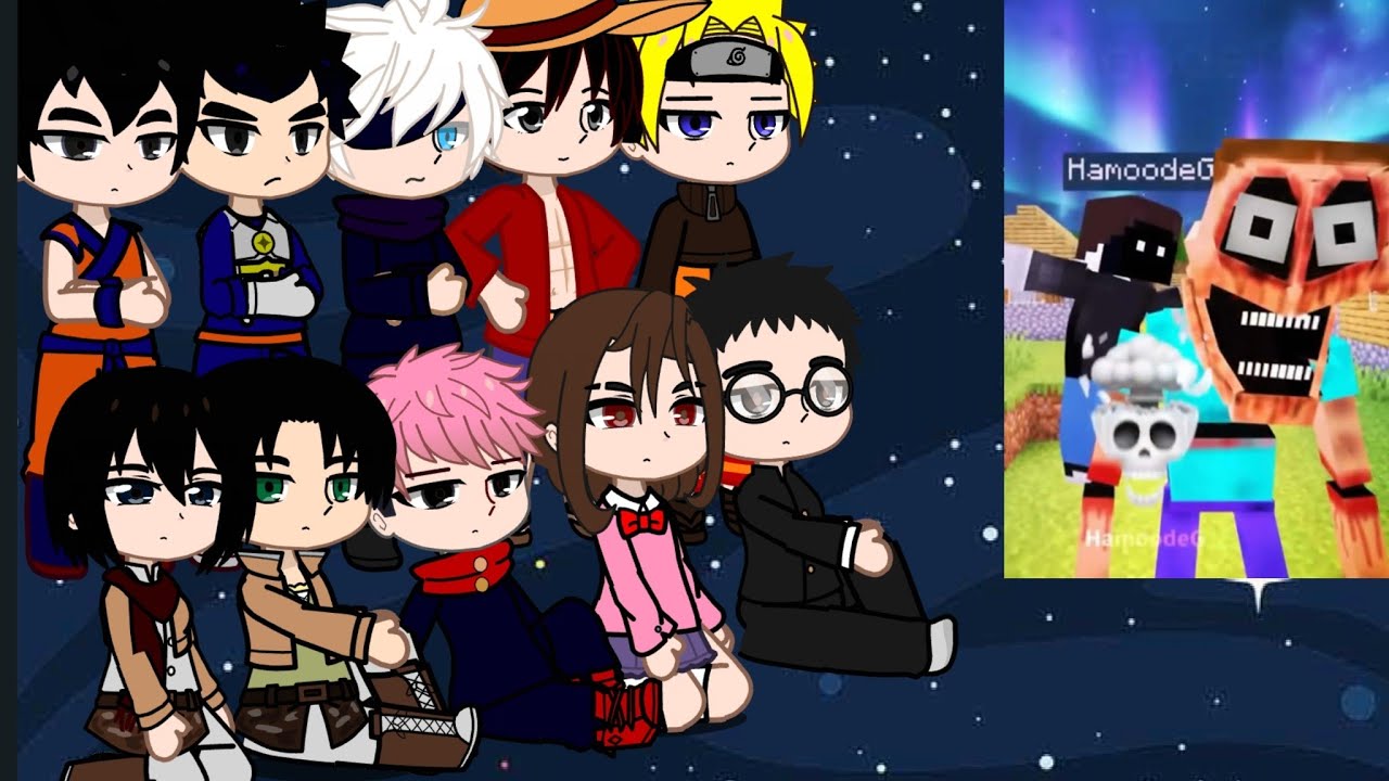 Anime Characters React To HamoodeG Part_2 || Gacha React