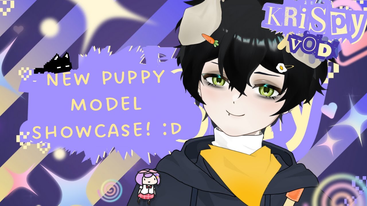 FEMBOY PUPPY VTUBER REVEAL!!! | 1/1/26