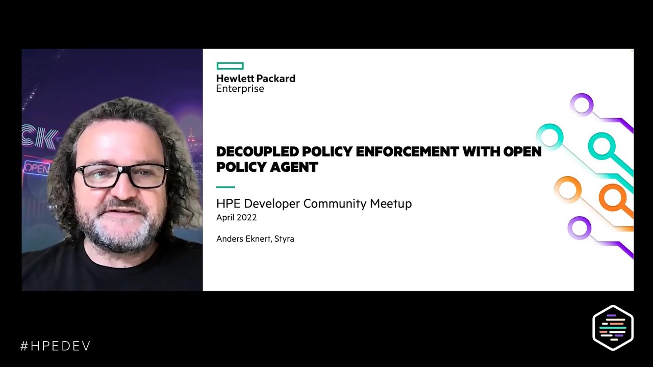 Decoupled policy enforcement with Open Policy Agent