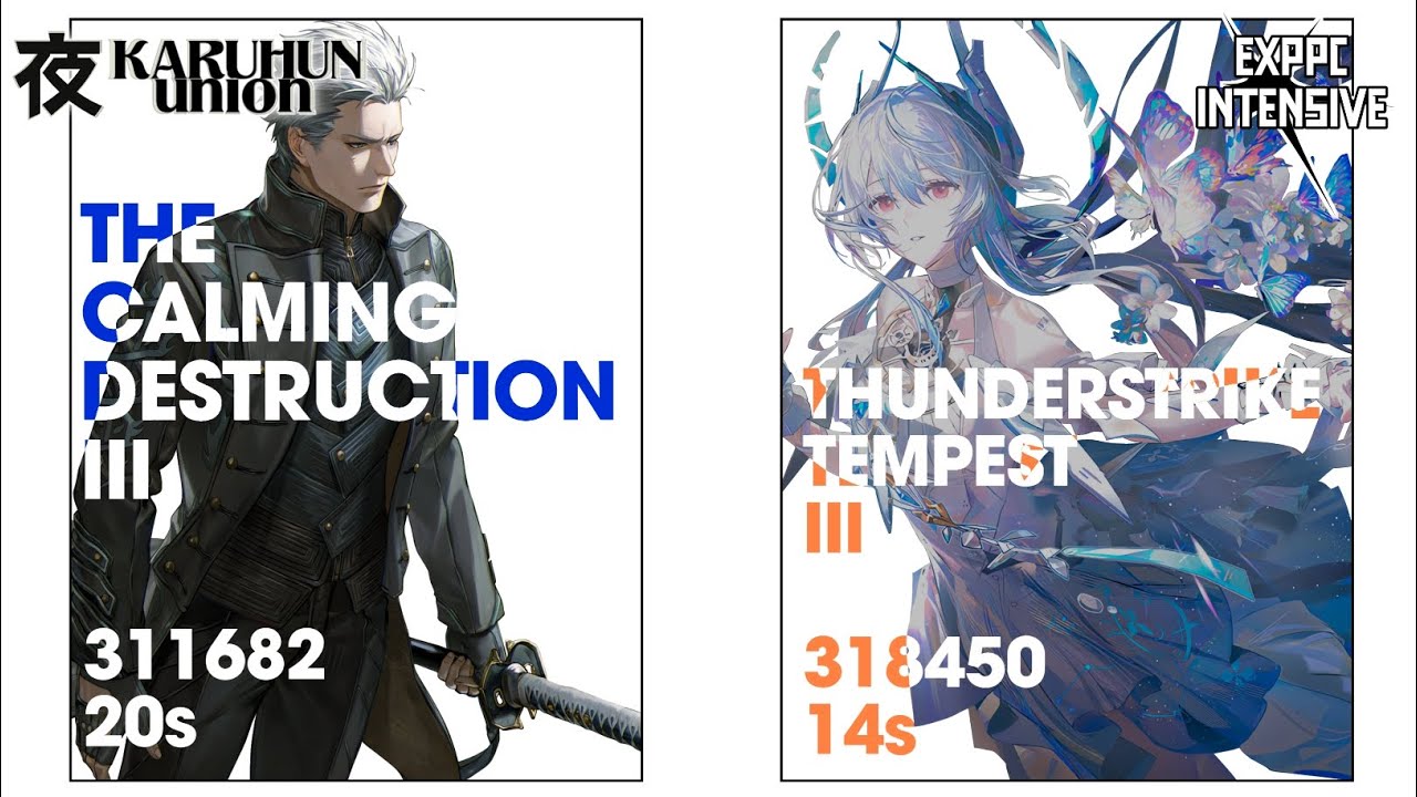 PGR - Intensive Battle Tifa [Thunderstike Tempest III] 14s & [The Calming Destruction III] 20s