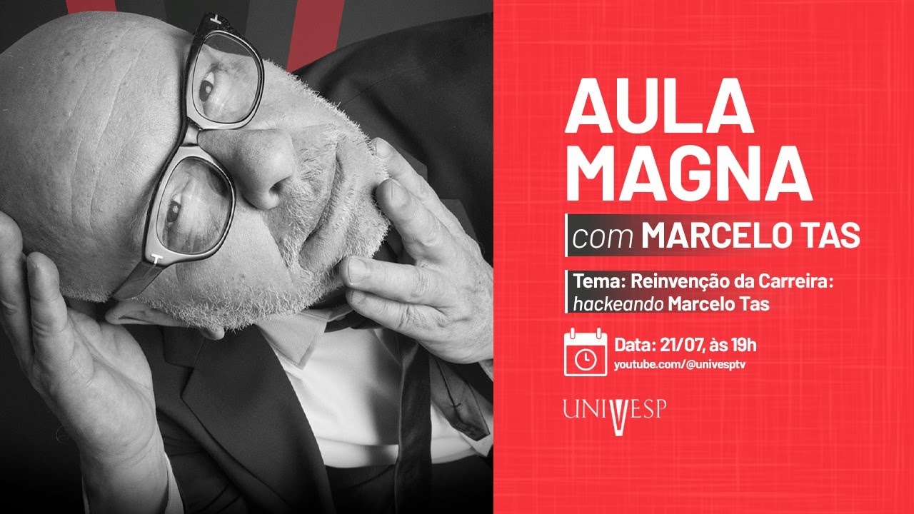 Aula Inaugural | Reinvenção de carreira - Hackeando com Marcelo Tas