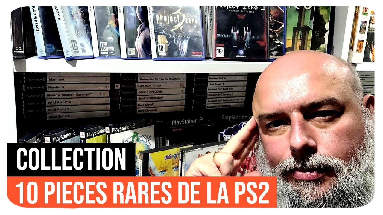 20 PIECES RARES DE MA COLLECTION PS2 !