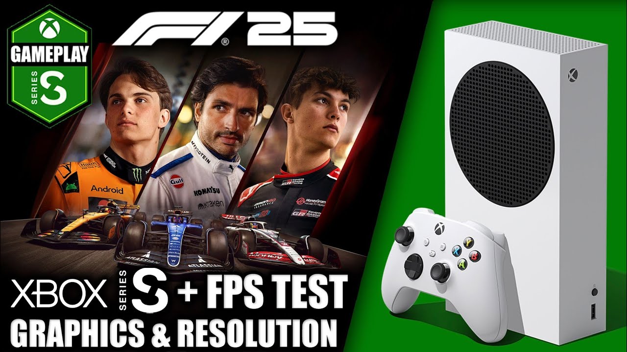 F1 25 - Xbox Series S Gameplay + FPS Test