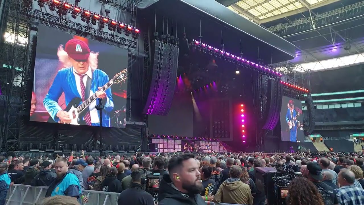 AC/DC Have a drink on me Wembley London 7th July 2024