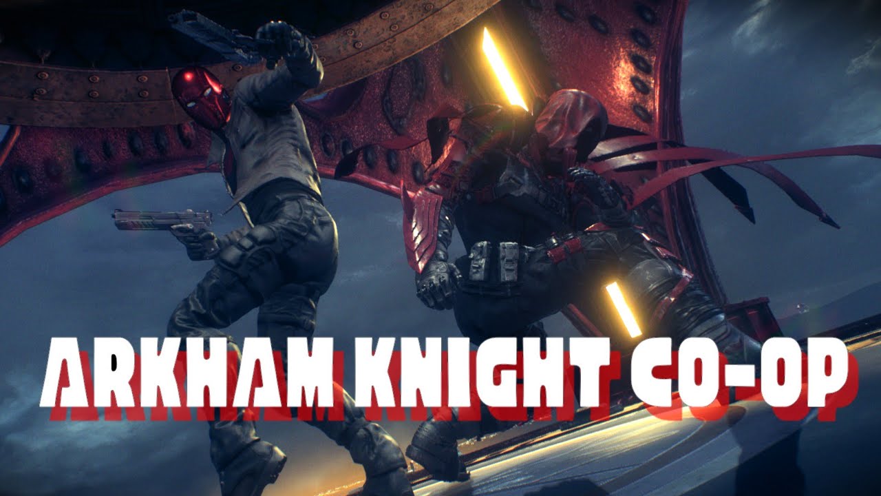 Batman Arkham Knight Multiplayer (Red Hood & Azrael, Black Mask Takedown)