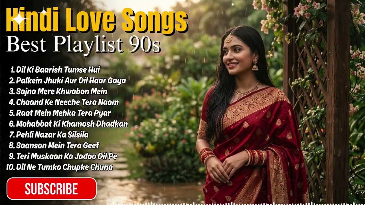 Dil Ki Baarish Tumse Hui | 90s Style Hindi Romantic Love Song | Bollywood Melody