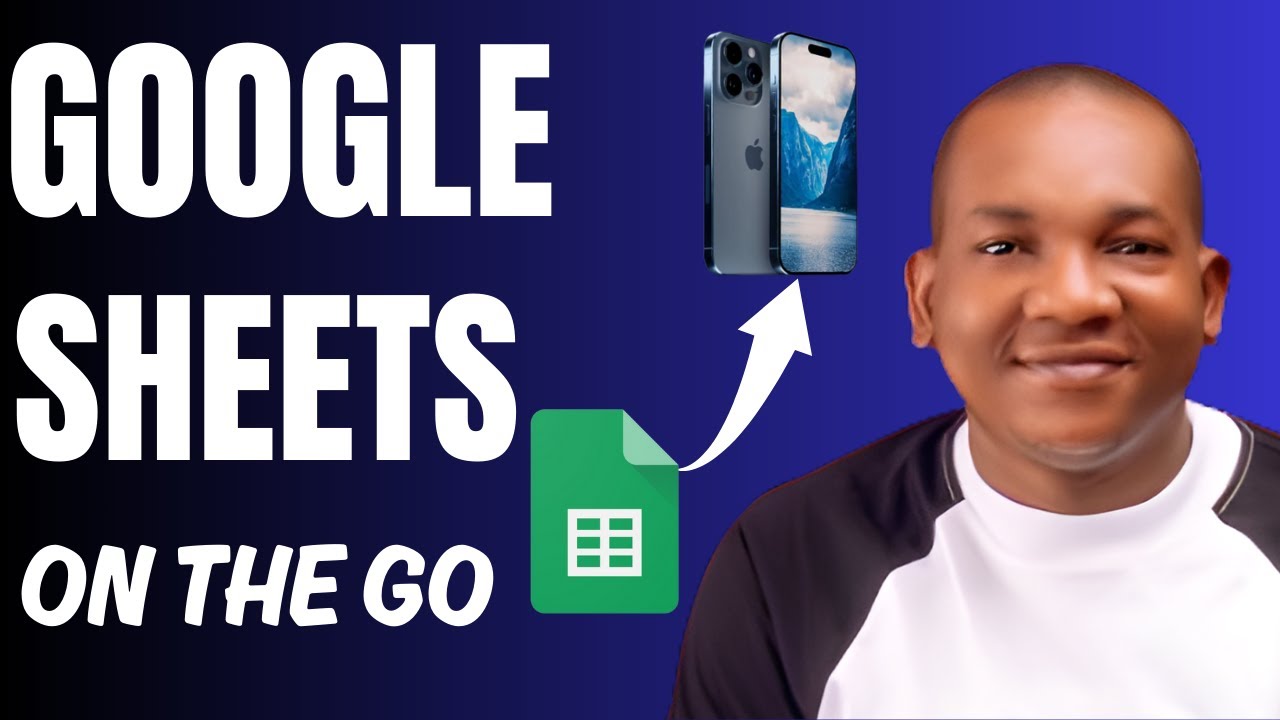 How to Use Google Sheets Mobile App on iPhone - Google Sheets Mobile Tutorial