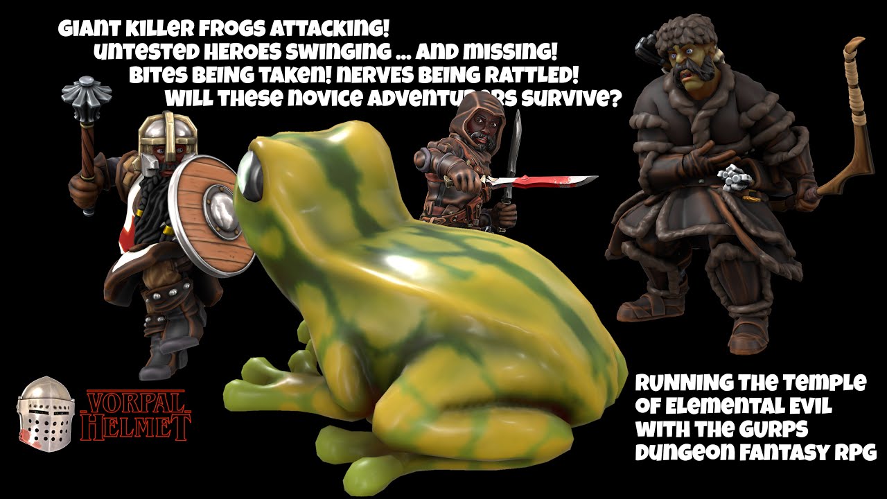 Vorpal Helmet   The Ruined Moathouse, Part 1; Round 3 of the First Combat (S1E2.3)
