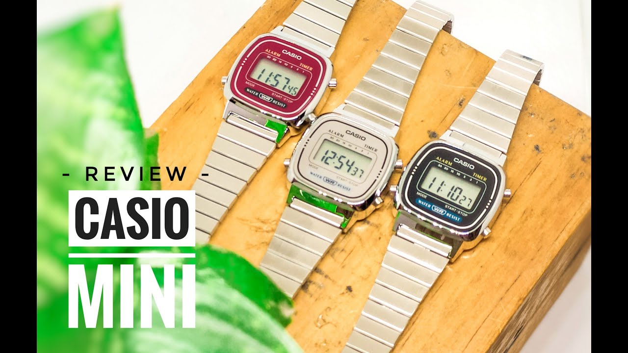 Review Relógio Casio mini - LA670-WA-4 / LA670-WA-7 / LA670-WA-1