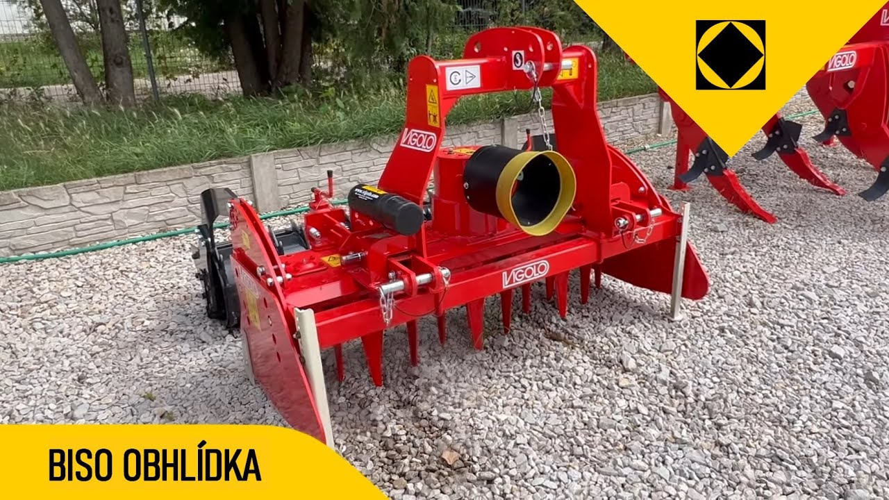 BISO obhlídka – rotační brány VIGOLO EN-L 165 – walkaround