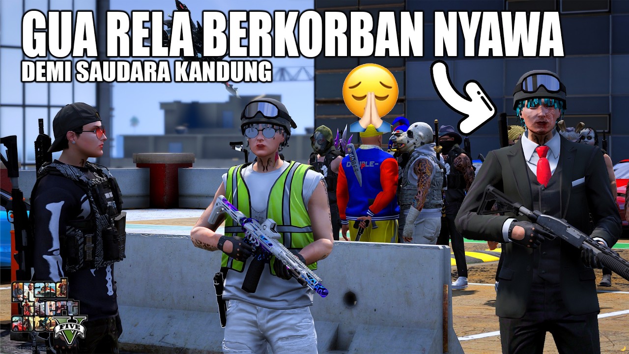 ANTONI KAMEK MARAH DAN RELA M4TI DEMI DOBRAK DAN ABANGNYA???  GTA 5 ROLEPLAY INDONESIA!!!