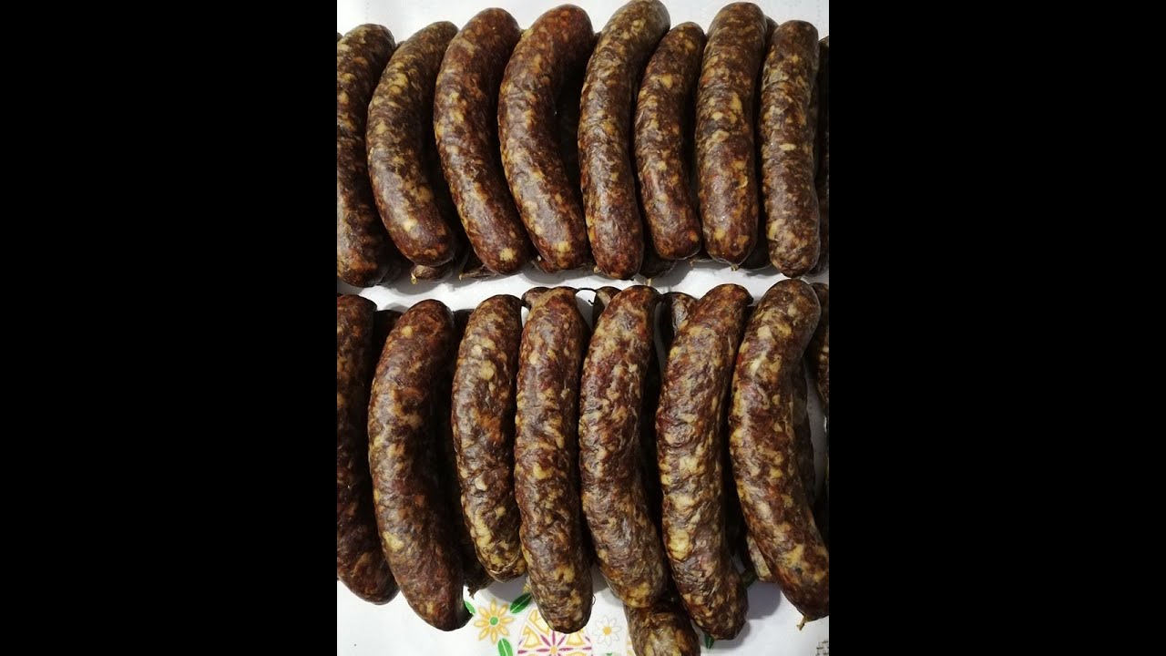 Kiełbasa z sarny. ZRÓB TO SAM.
