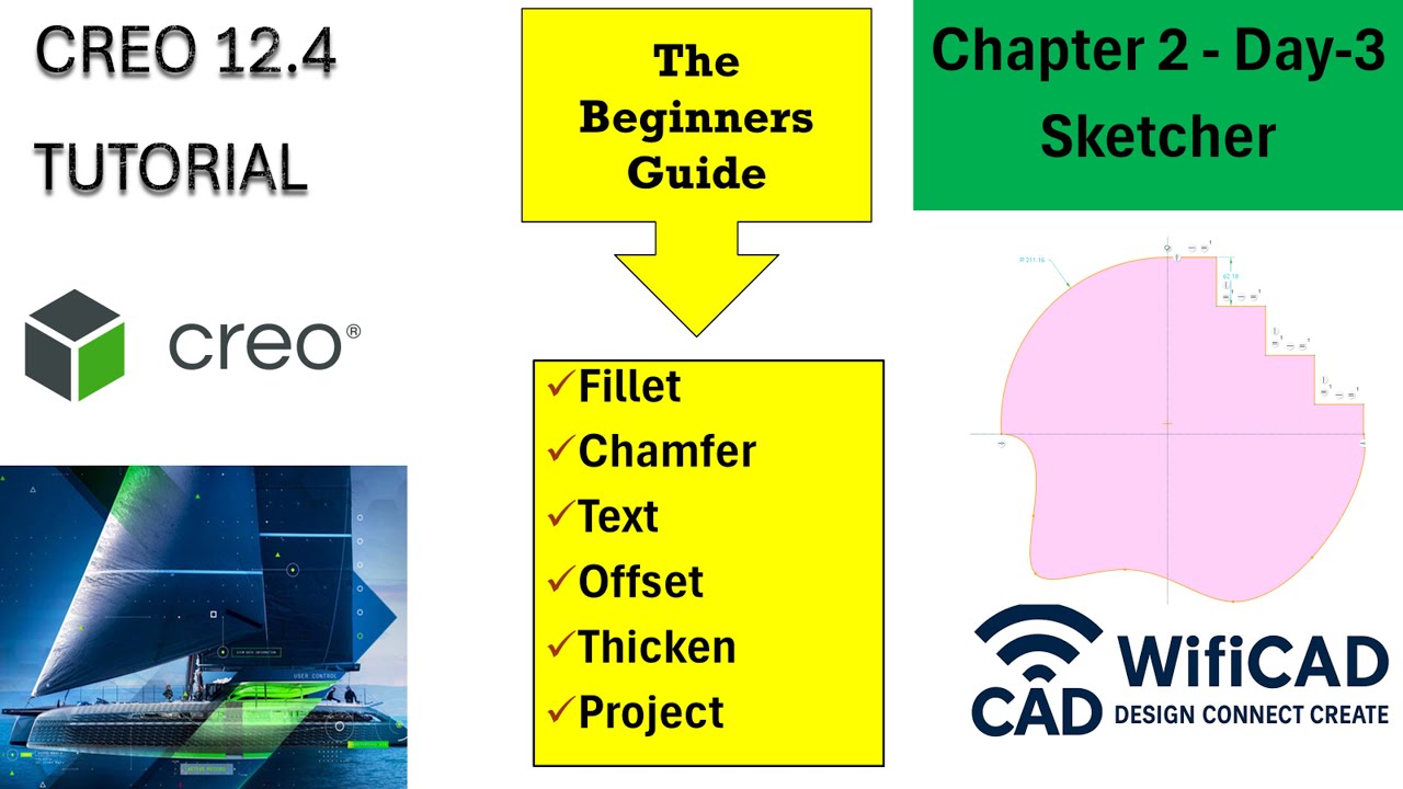 🚀 Master Creo Parametric 12.4 from Scratch – Chapter 2 - Day-3 #creo #automobile #productdesign