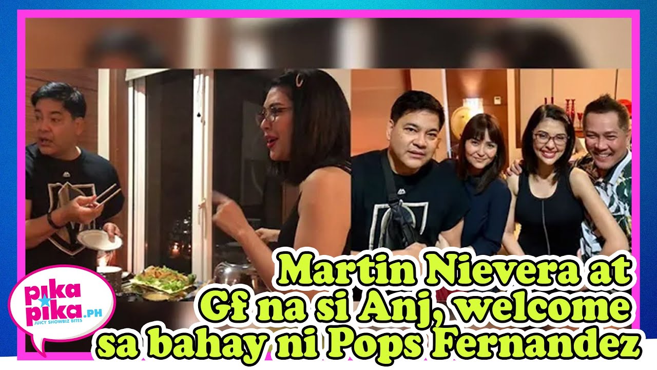 Martin Nievera at Gf na si Anj, welcome sa bahay ni Pops Fernandez