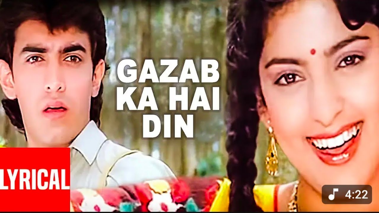 Gazab Ka Hai Din | Qayamat Se Qayamat Tak | Aamir Khan.Juhi Chawla
