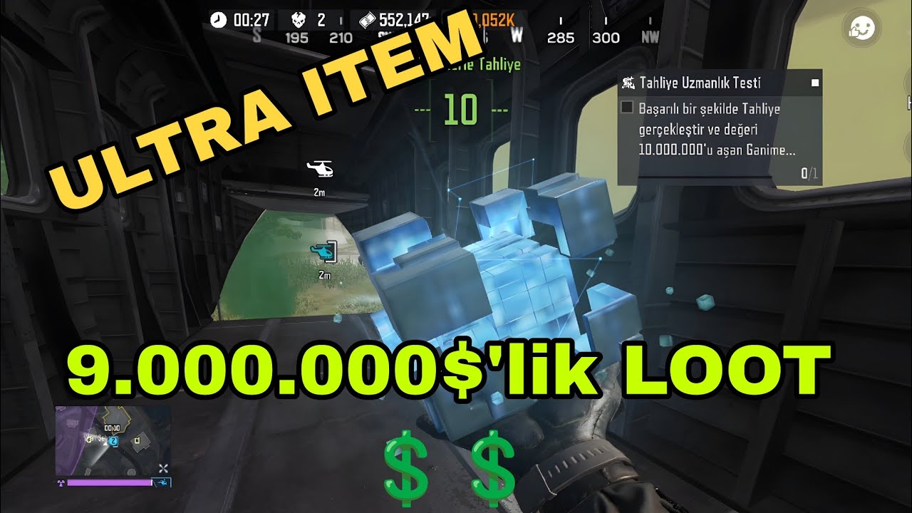 ULTRA GANİMET + 9.000.000$ LOOT OHAAA 💲💲 | Call Of Duty Mobile | DMZ Modu