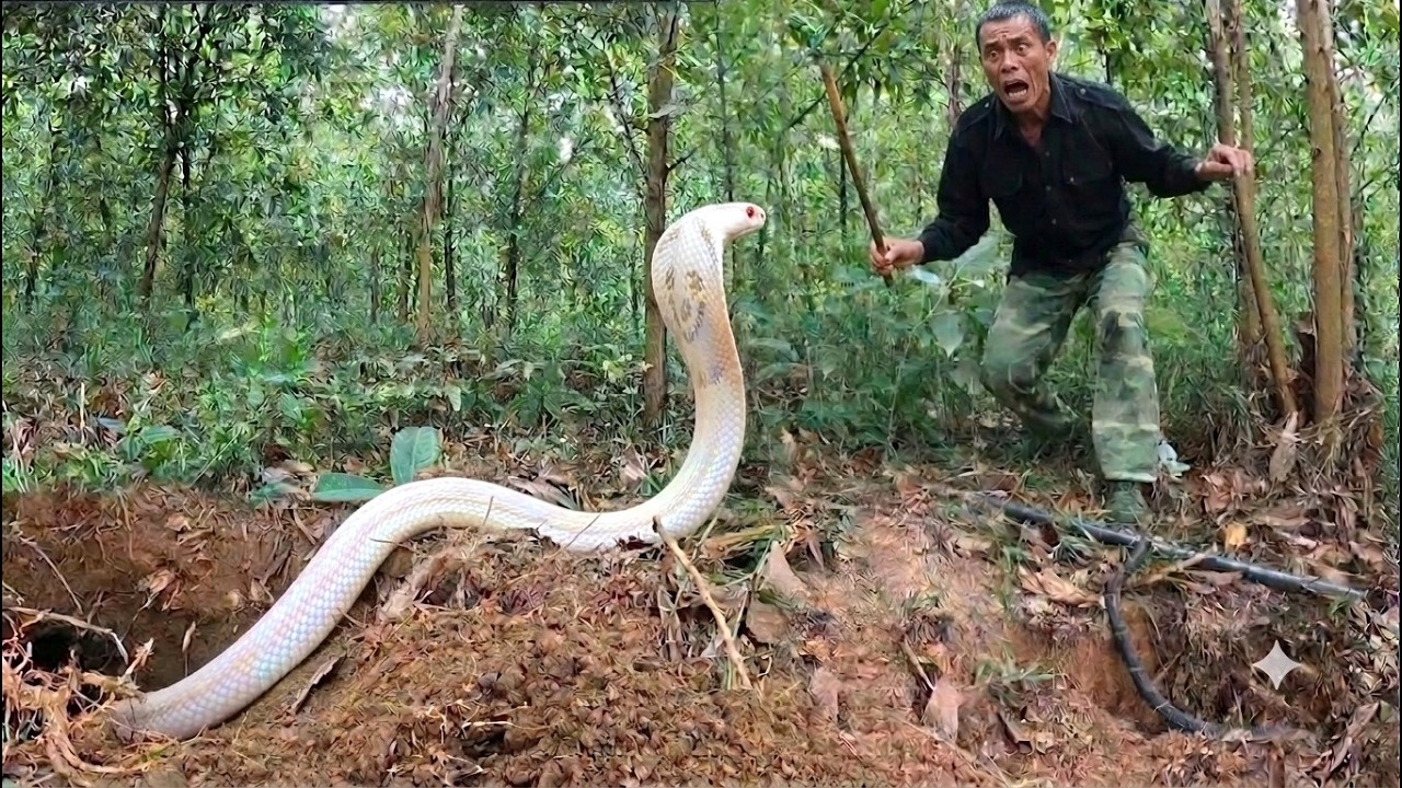 When a group of cobras gets enraged; encountering a group of ferocious king cobras in the forest.