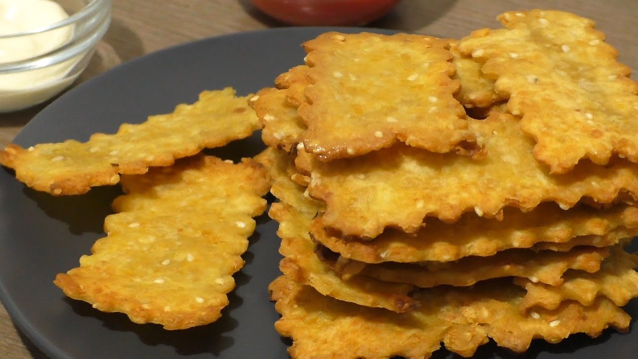 Chickpea Chips (Crackers, Crisps) - Vegetarian (Vegan) Recipe