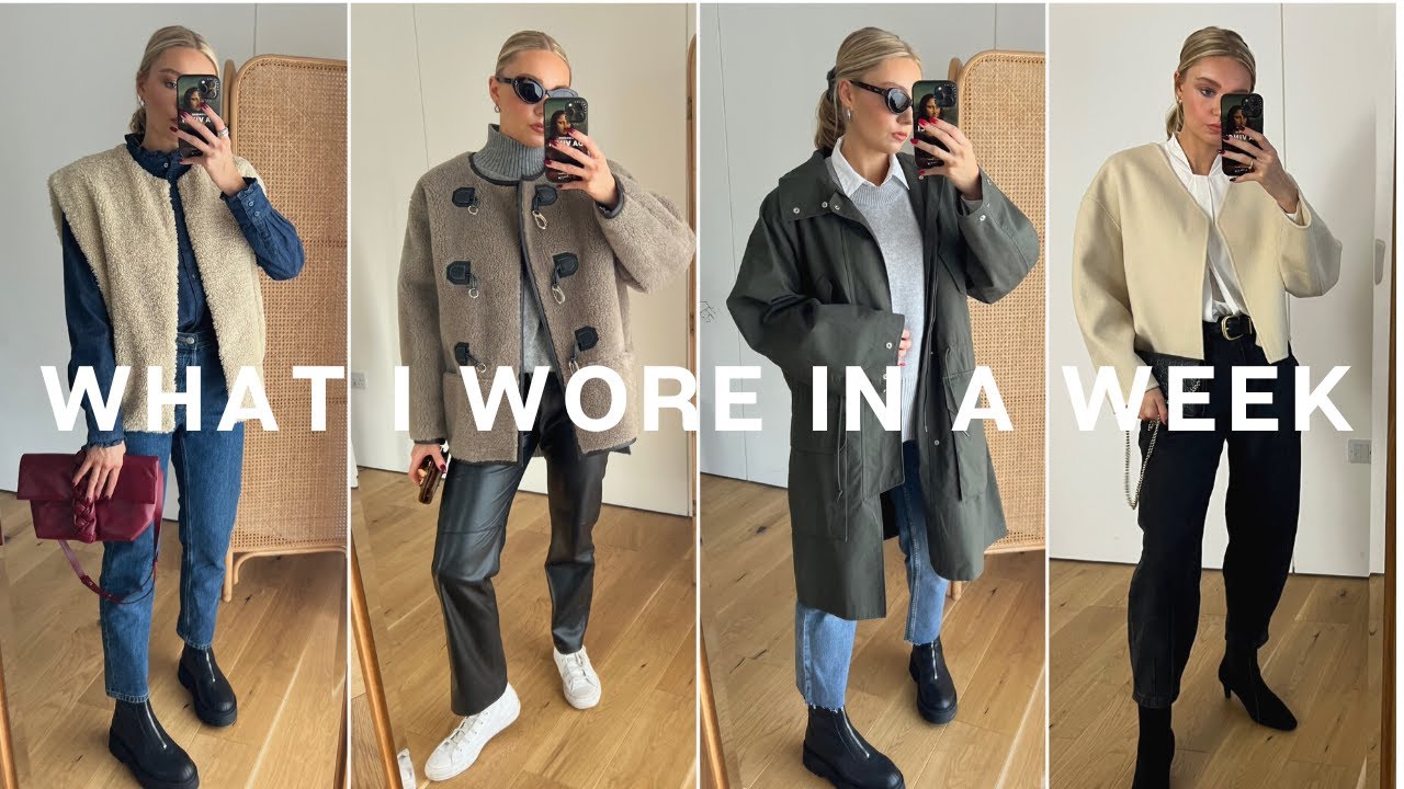 WHAT I WORE IN A WEEK IN OCTOBER | GOING TO THE BALLET, CASUAL LOOKS, PUB LUNCH