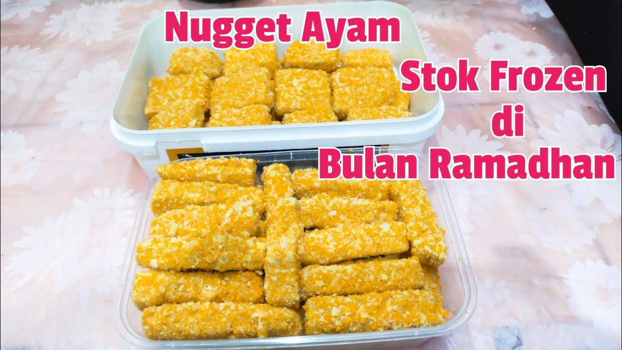 Resep Nugget Ayam untuk Stok Frozen di Bulan Ramadhan 