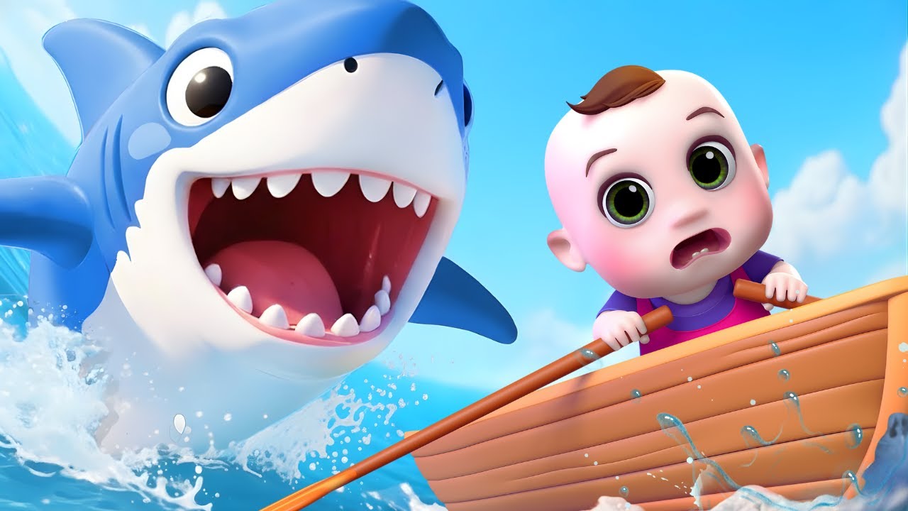 Танец акулёнка | Звуки животных и многое другое | Детские стишки и песенки | Радостные мелодии