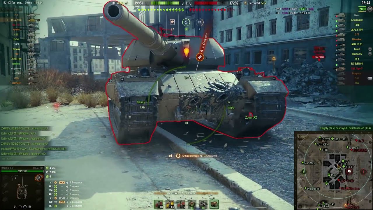 World of Tanks Object 279 e - 5 Kills 11,3K Damage