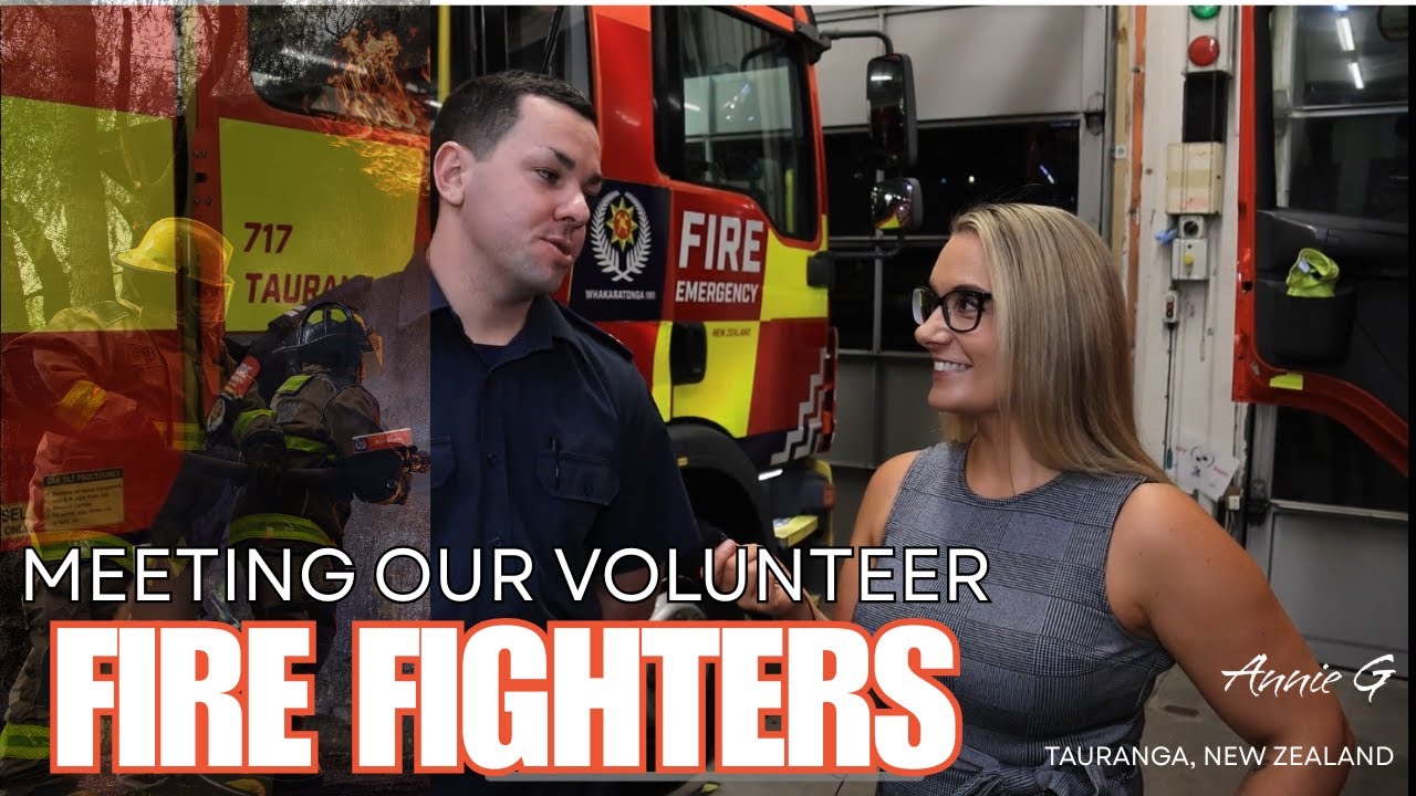 Behind The Scenes - Tauranga Fire Station - New Zealand Firefighters - Volunteer Firefighters NZ