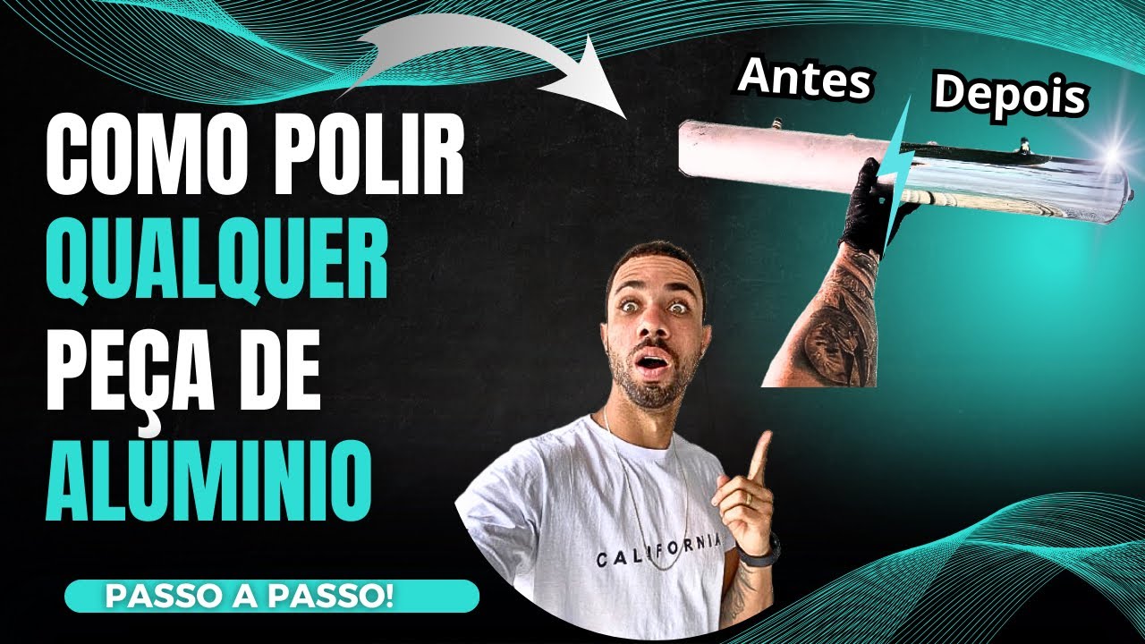 COMO POLIR ALUMÍNIO DEIXANDO COMO SE FOSSE CROMADO