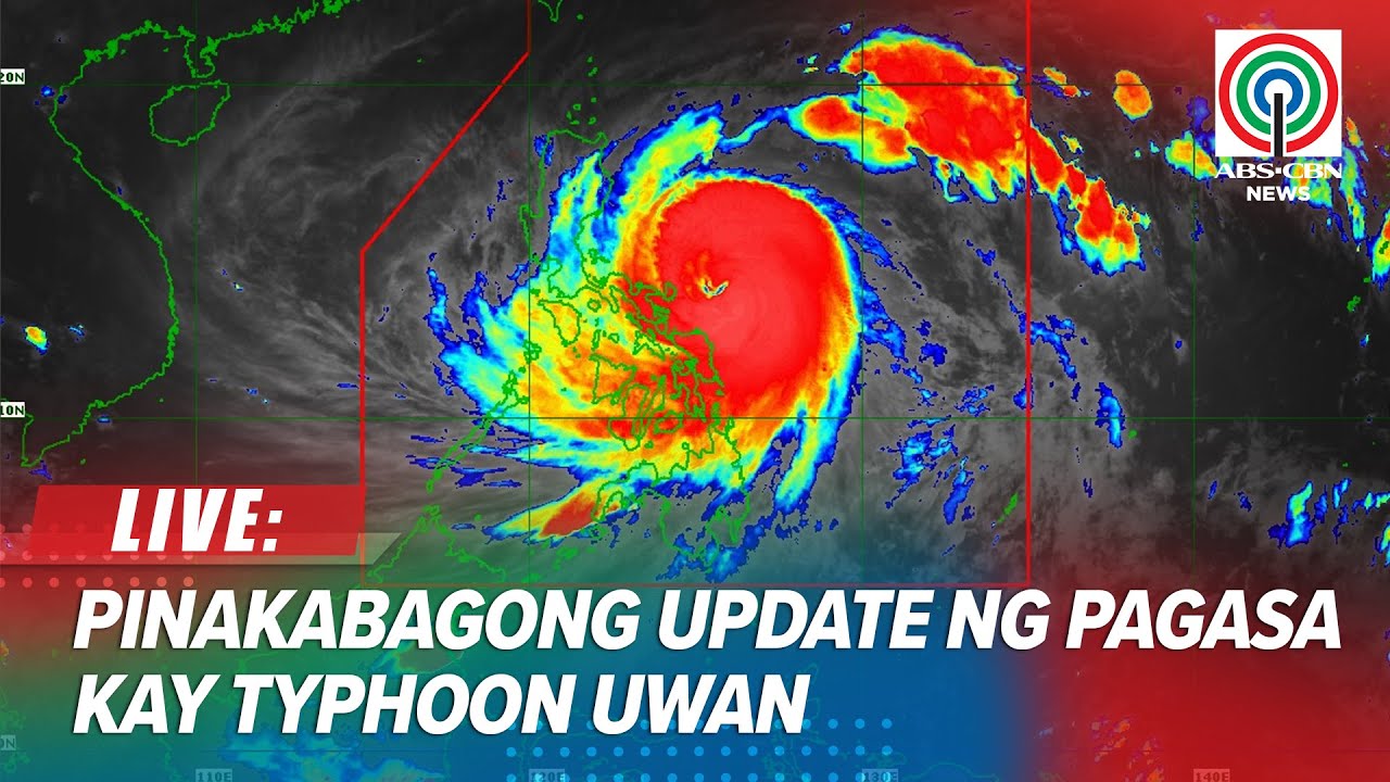 LIVE: PAGASA gives latest update on Typhoon #UwanPH as of 5:00 AM | November 9