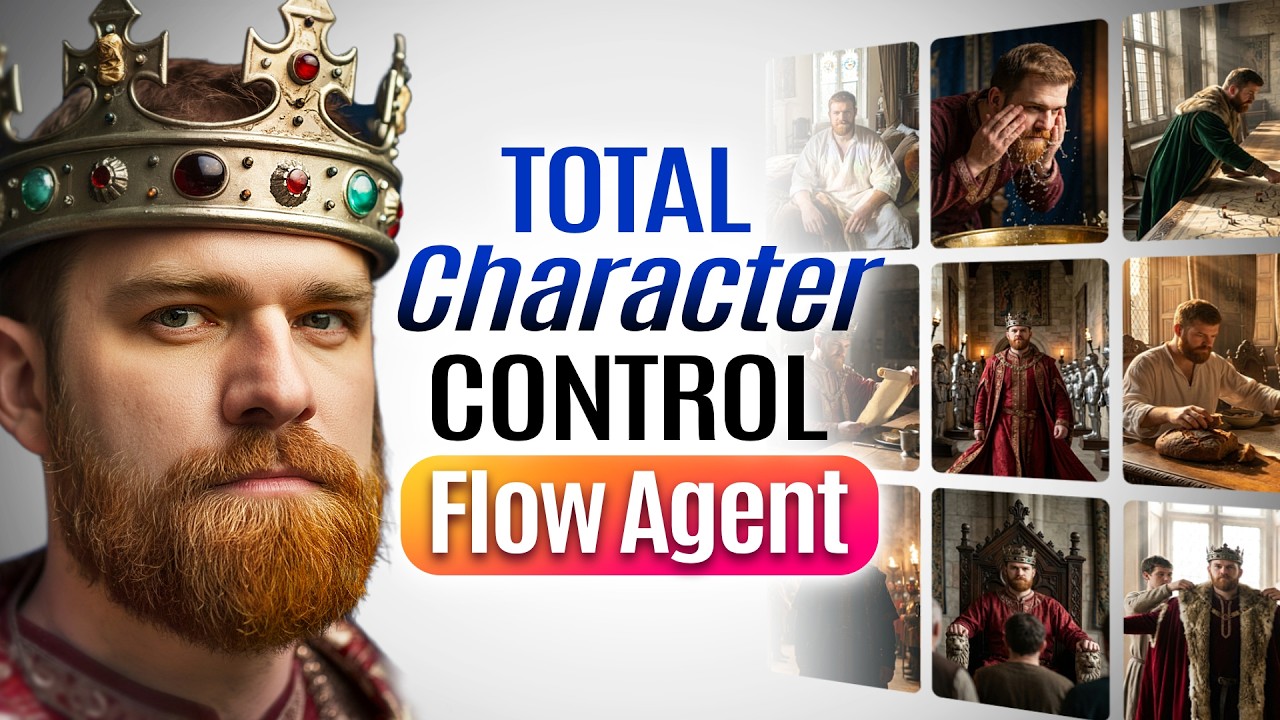 Google Flow AGENT: How to get PERFECT Images & Videos of Your CHARACTER