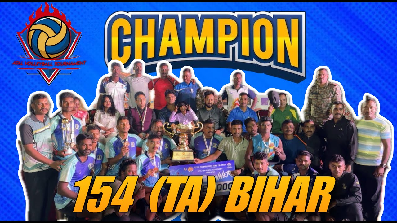 SEVA BHARAT VS 154 (TA) BIHAR | EPIC MEN'S GRAND FINALE 🔥 | ATAL VOLLEYBALL TOURNAMENT 2025-26