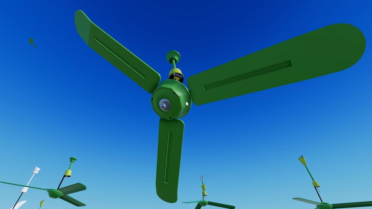 🟢🟢GREEN CEILING FANS WOBBLY: Ventiladores de Teto Verdes Desregulados 😱😱