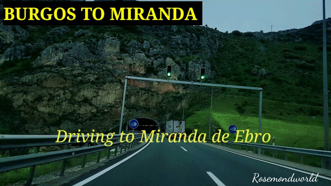 DRIVING TO MIRANDA DE EBRO FROM BURGOS