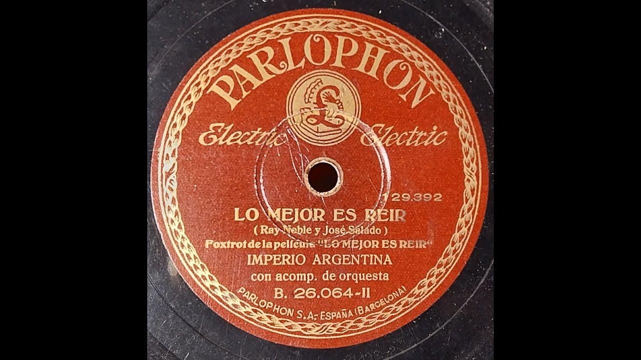 Lo mejor es reír - Imperio Argentina