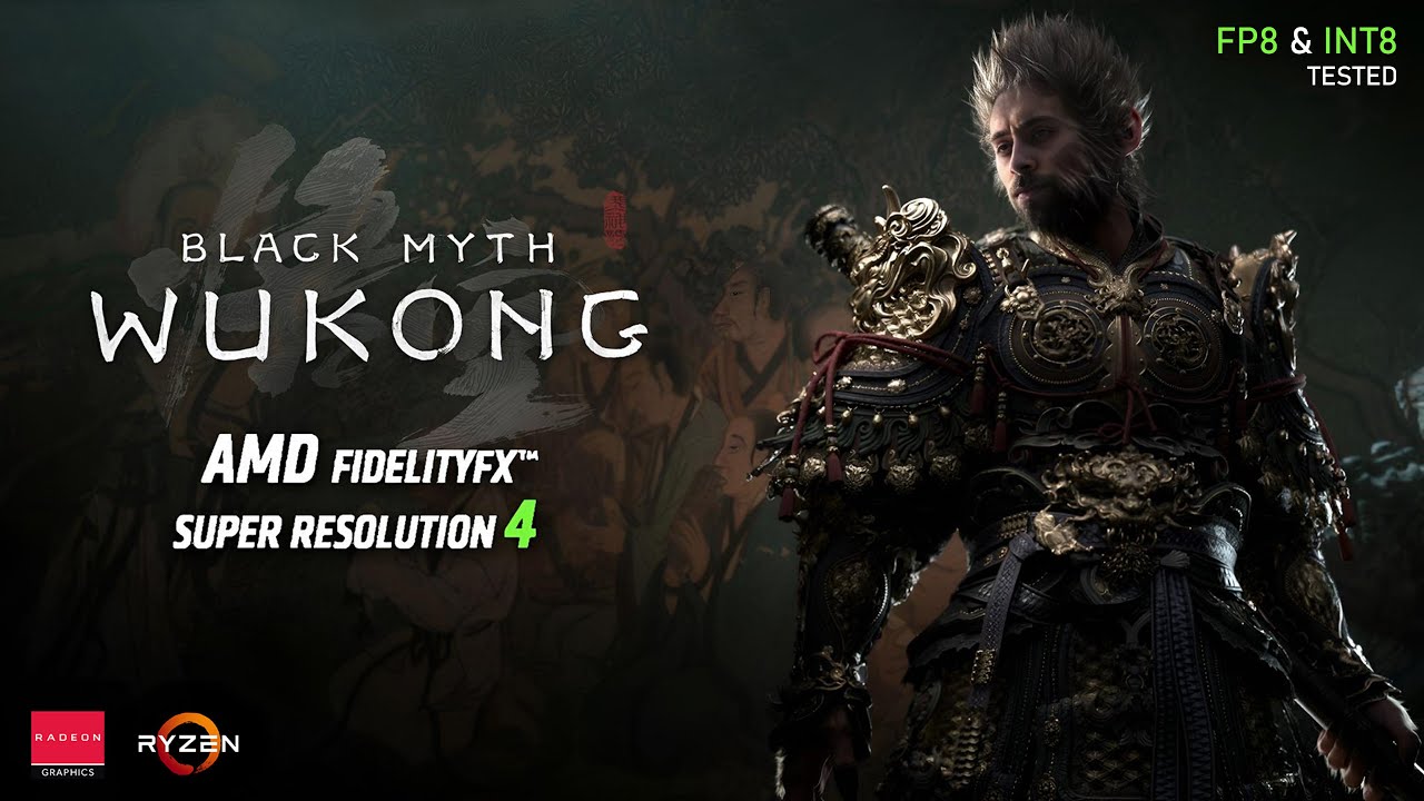 FSR 4 НАКОНЕЦ-ТО вышел на Black Myth Wukong, и это ОГРОМНОЕ обновление! (Включая FSR4 INT8)