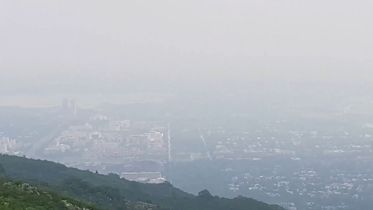 Beautiful View of Islamabad from MONAL RESTAURANT
